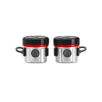 AEM FACTORY - ALUMINUM INTEGRATED RESERVOIR FLUID TANKS FOR BREMBO RCS CORSA CORTA MASTER CYLINDERS AEM FACTORY - ALUMINUM INTEGRATED RESERVOIR FLUID TANKS FOR BREMBO RCS CORSA CORTA MASTER CYLINDERS